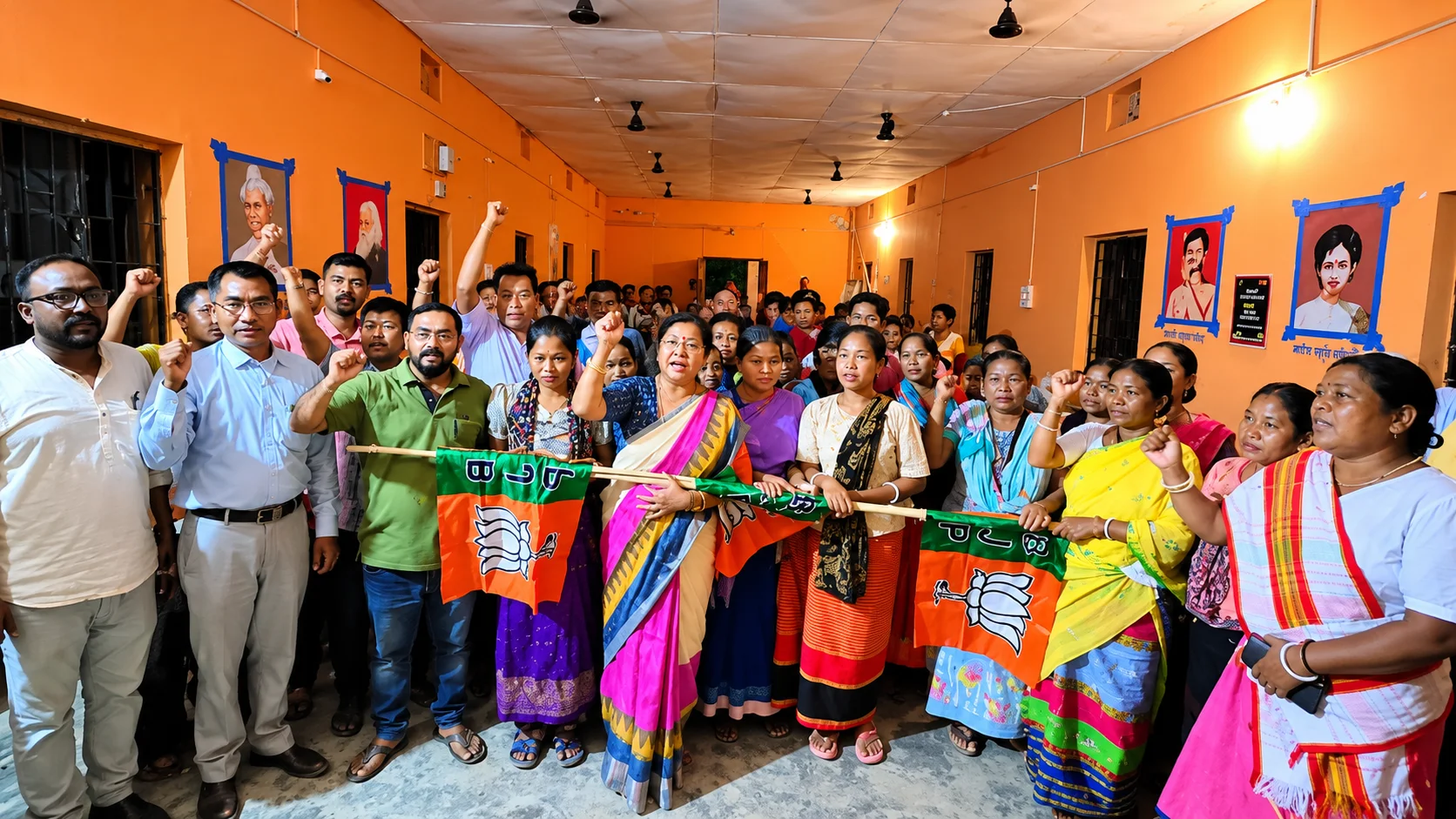 পূজার পরেই রাজনৈতিক পালাবদল! তেলিয়ামুড়ায় তিপ্রামথা-সিপিআইএম ছেড়ে বিজেপিতে ১২০ ভোটার পূজার পরেই রাজনৈতিক পালাবদল! তেলিয়ামুড়ায় তিপ্রামথা-সিপিআইএম ছেড়ে বিজেপিতে ১২০ ভোটার